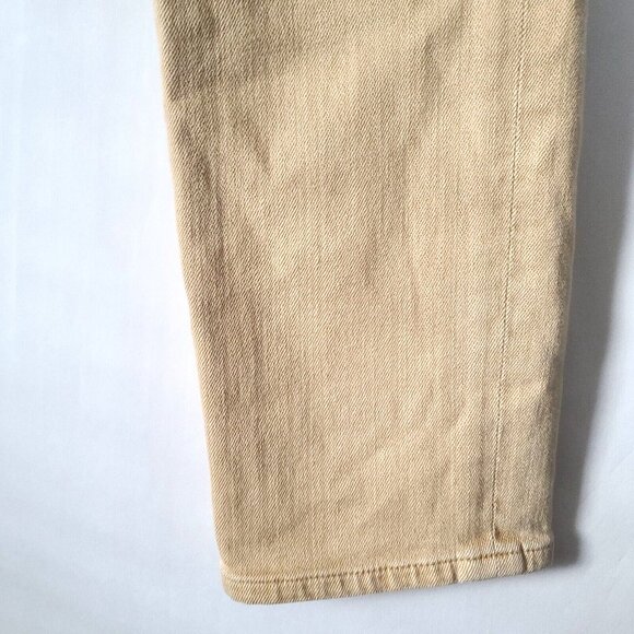 Citizens of Humanity Olivia High Rise Slim Ankle Jeans Tan Sz 29 Button Fly - Picture 9 of 11